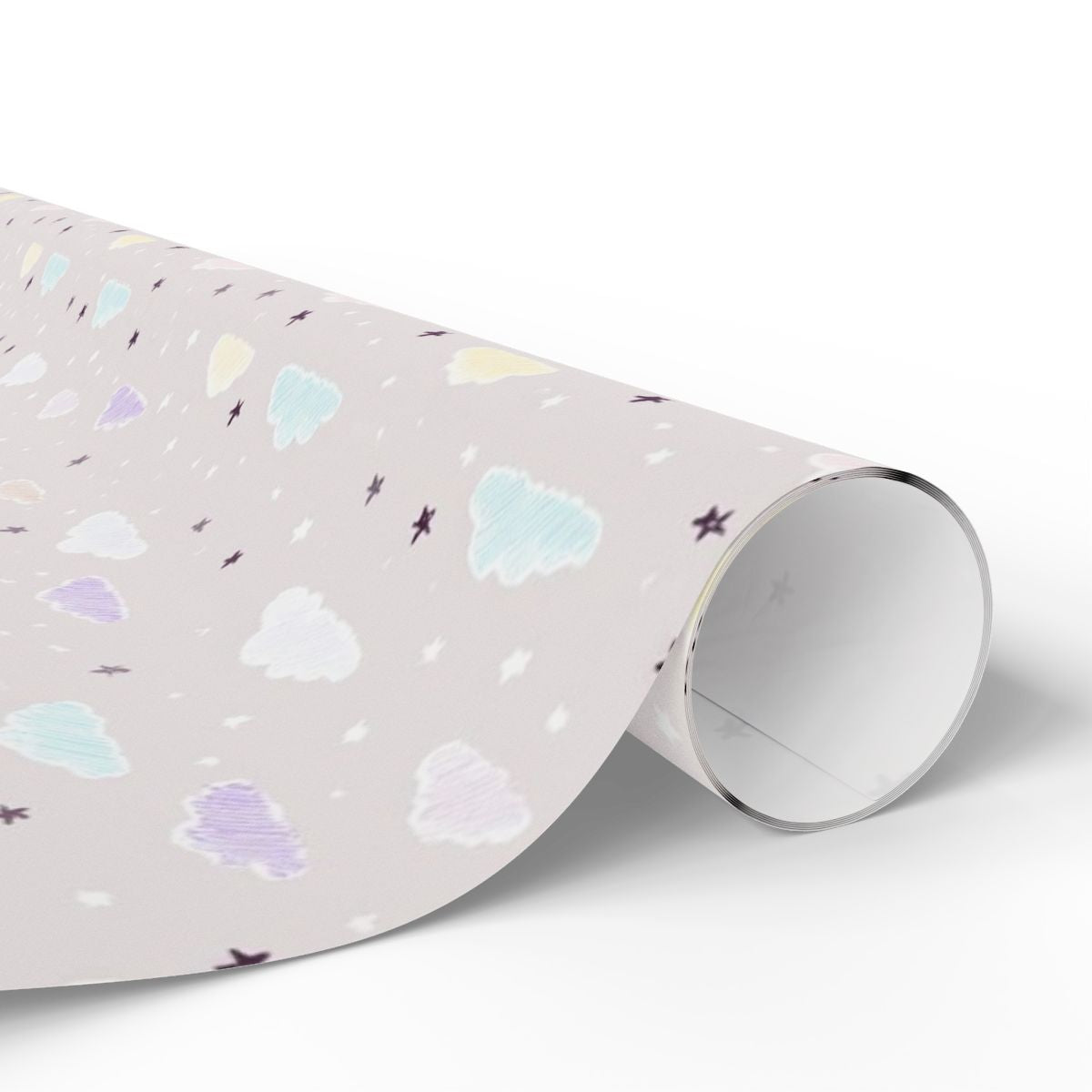 Sky & Cloud Pattern Wrapping Paper — Horizon No. 001
