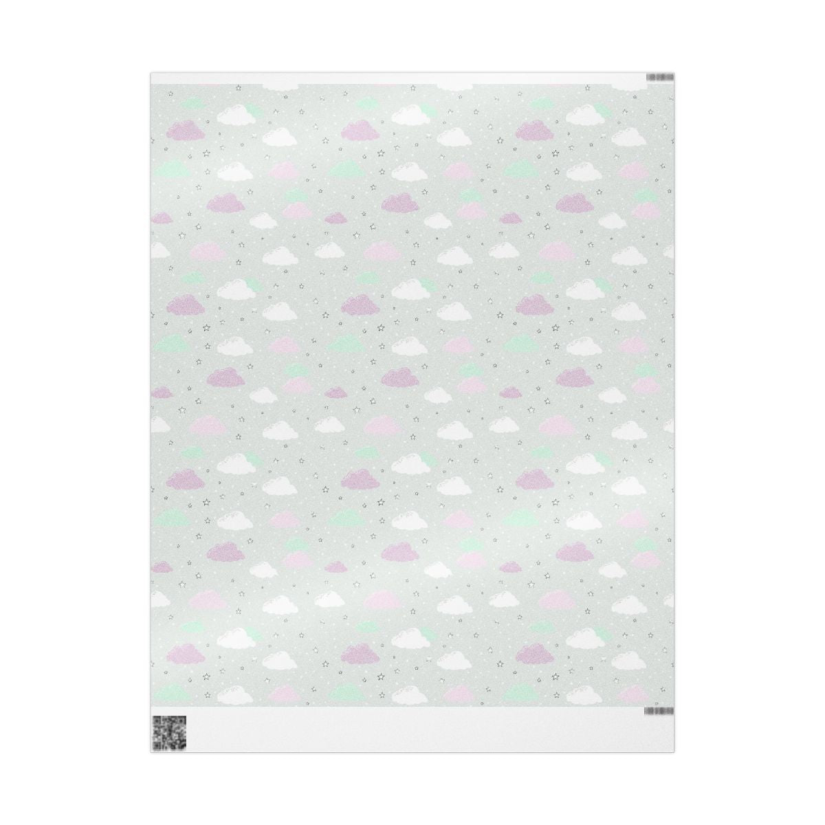 Sky & Cloud Pattern Wrapping Paper — Horizon No. 003