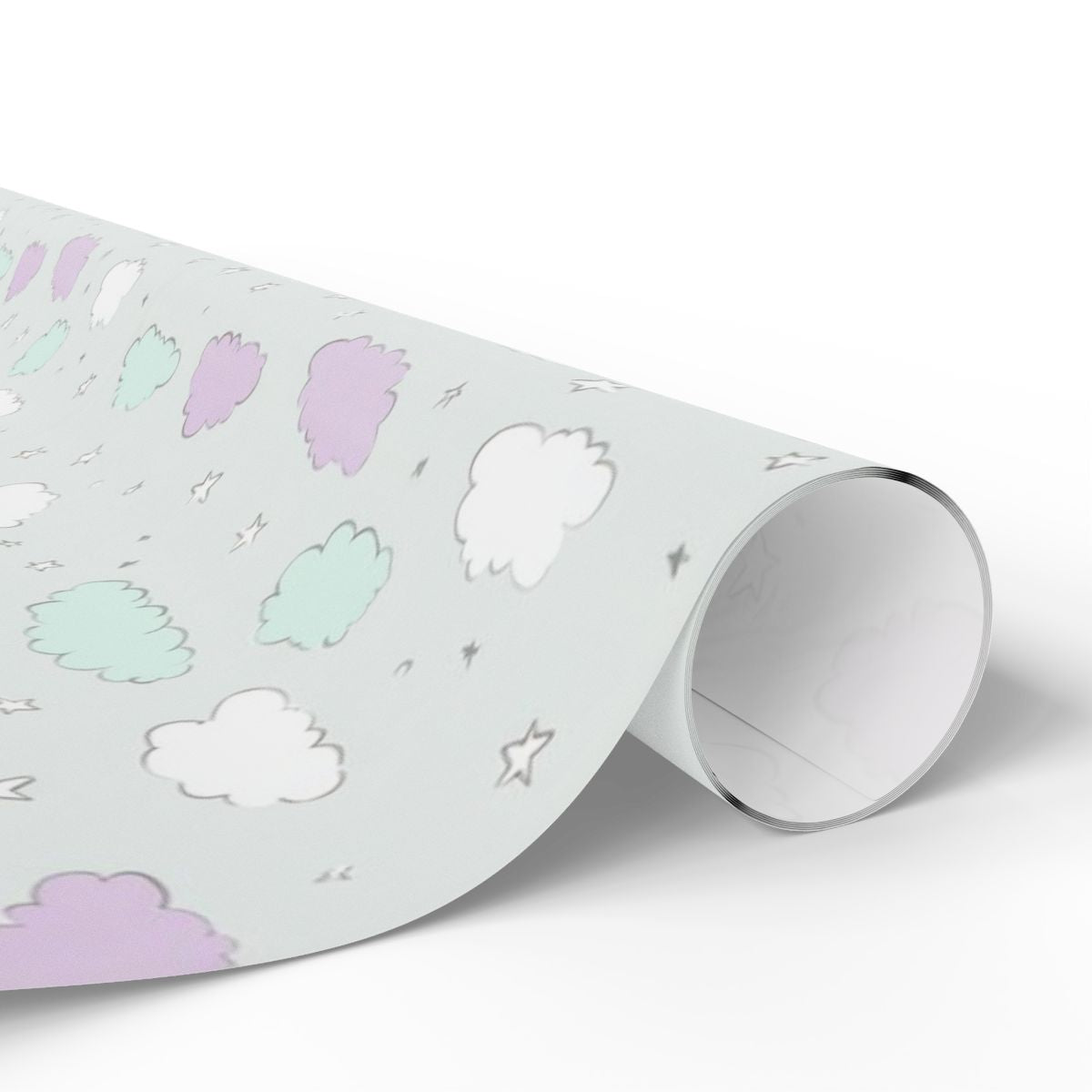 Sky & Cloud Pattern Wrapping Paper — Horizon No. 004