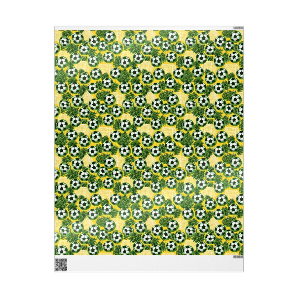 Soccer Star Wrapping Paper No. 1