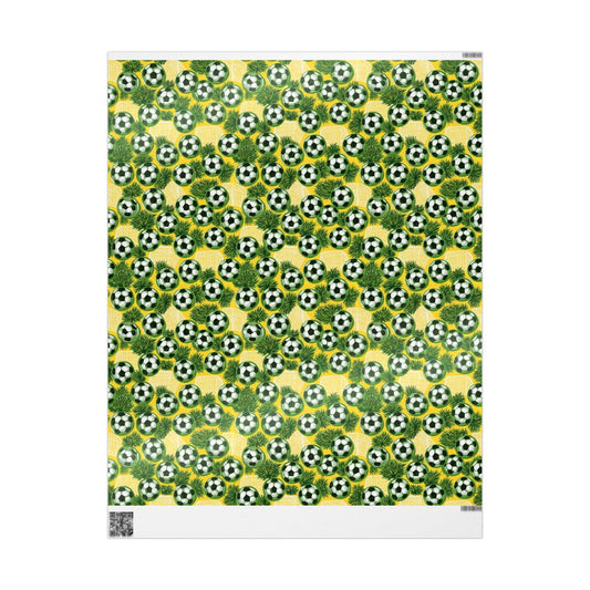 Soccer Star Wrapping Paper No. 1