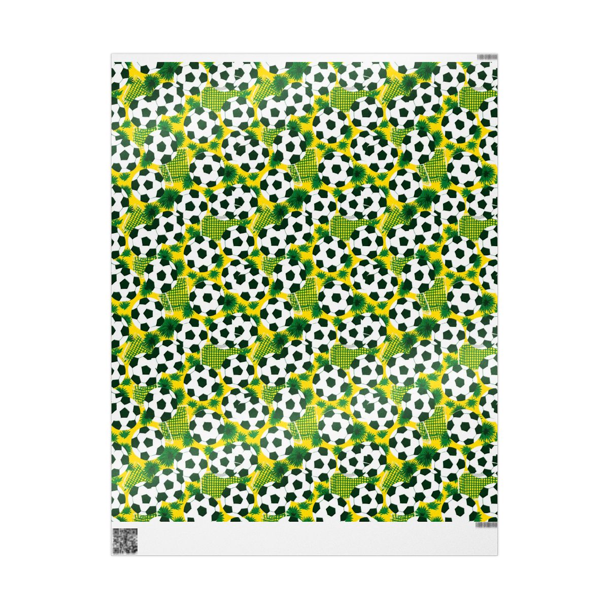 Soccer Star Wrapping Paper No. 2