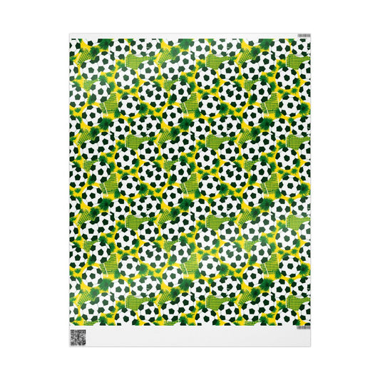 Soccer Star Wrapping Paper No. 2