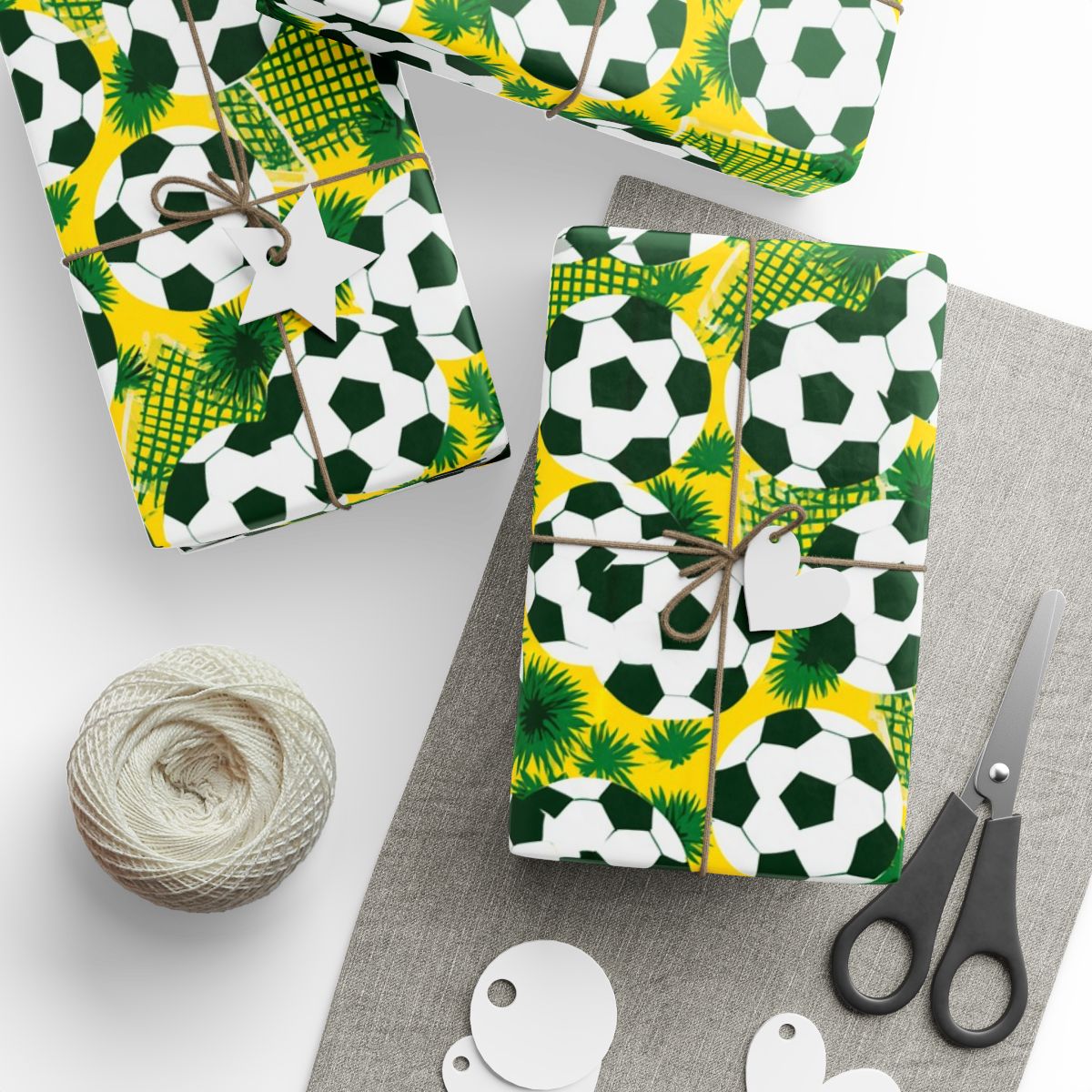 Soccer Star Wrapping Paper No. 2
