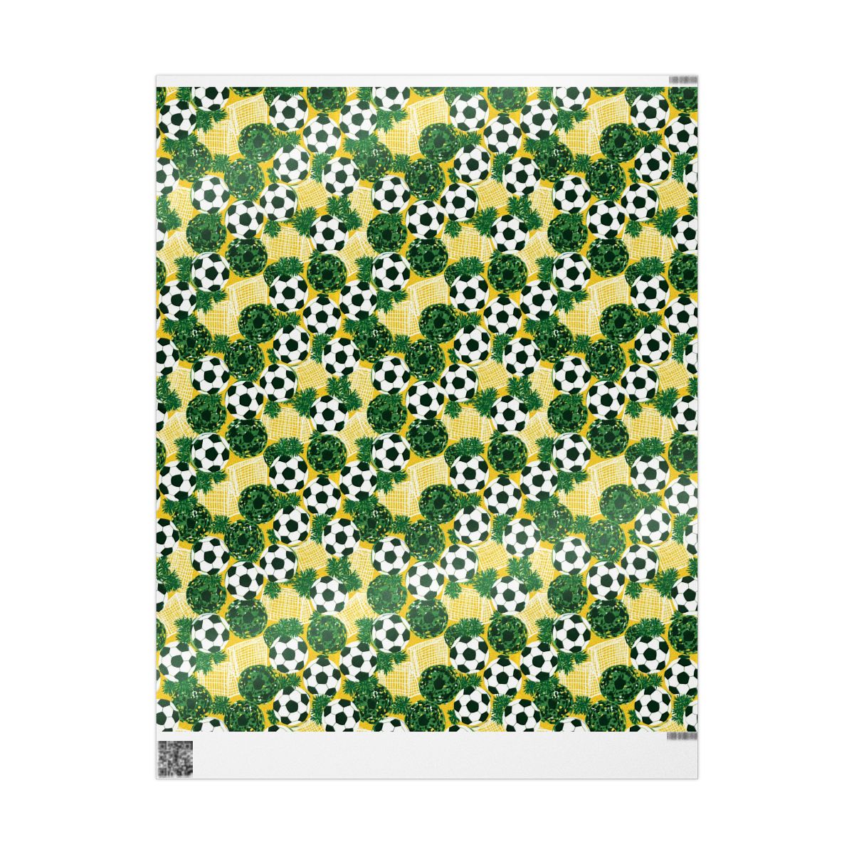 Soccer Star Wrapping Paper No. 3
