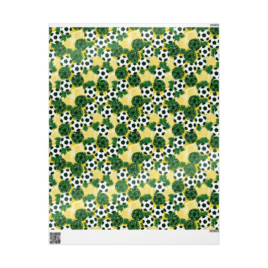 Soccer Star Wrapping Paper No. 3