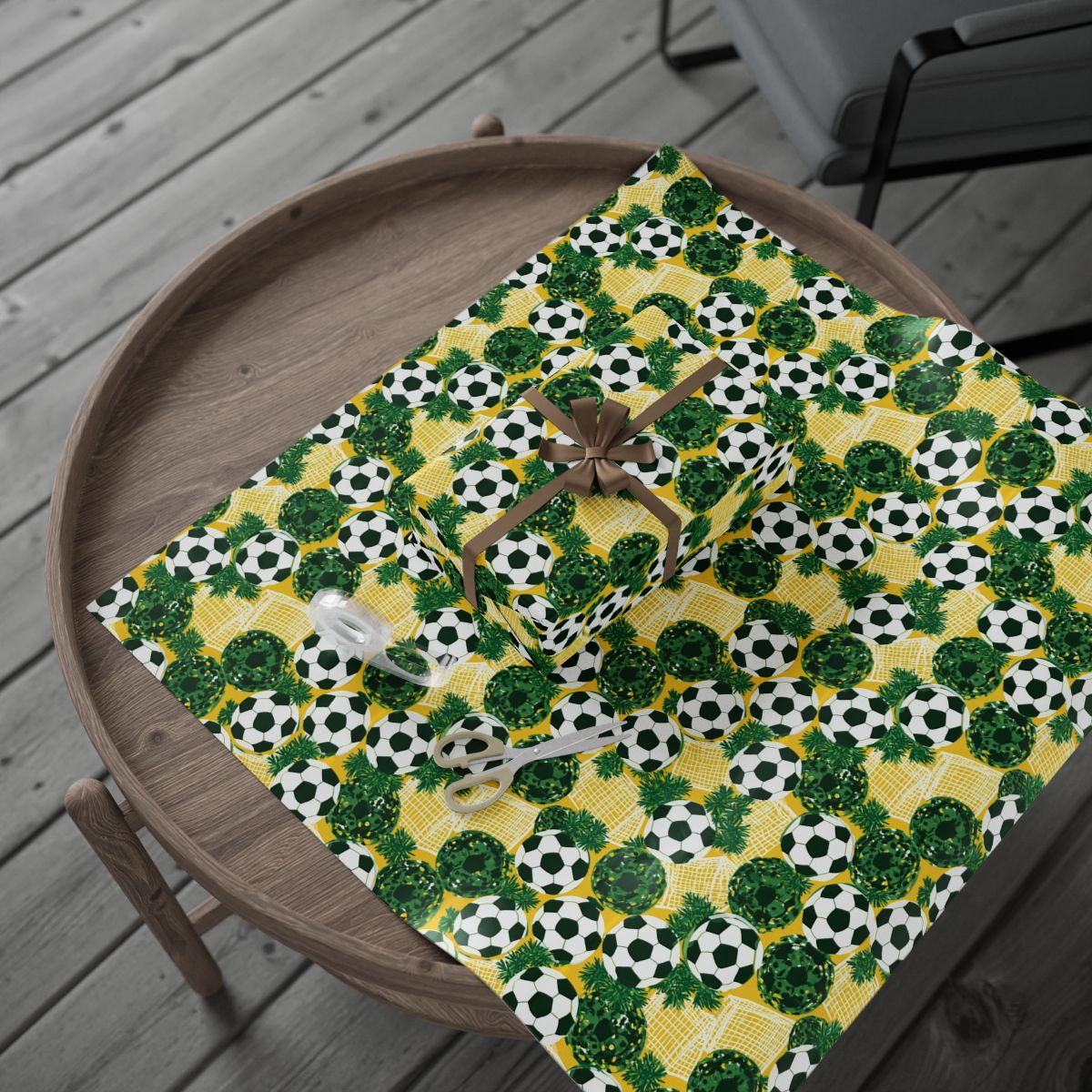 Soccer Star Wrapping Paper No. 3