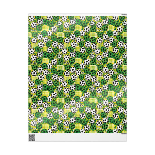 Soccer Star Wrapping Paper No. 4