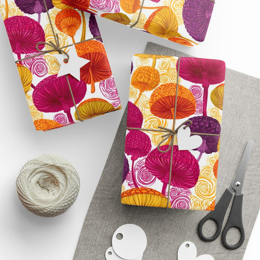 Spotted Mushroom Wrapping Paper