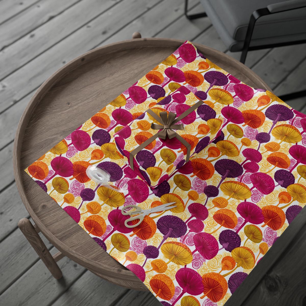 Spotted Mushroom Wrapping Paper