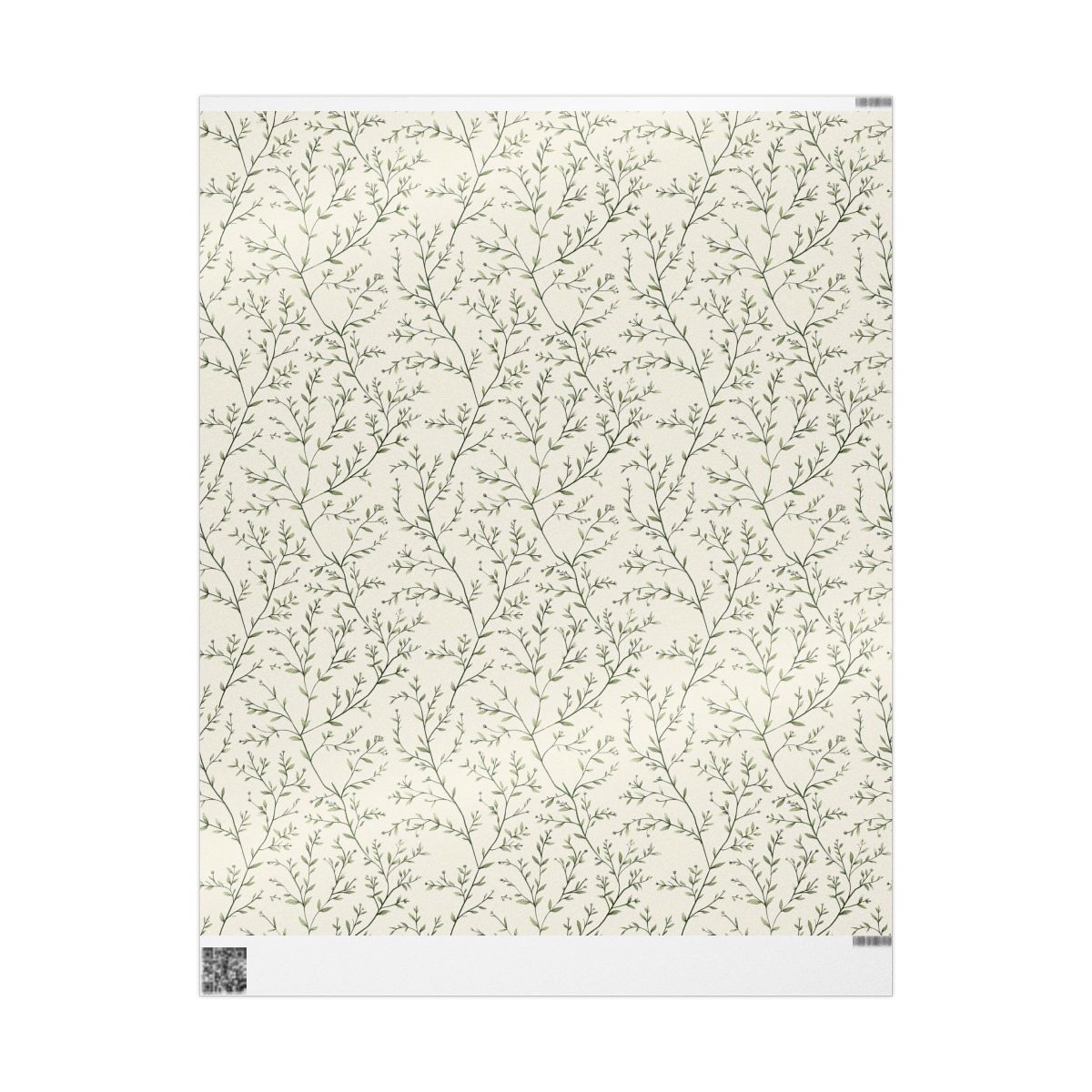 Spring Botanical Wrapping Paper — Botanical Pattern