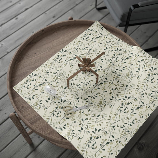 Spring Botanical Wrapping Paper — Botanical Pattern