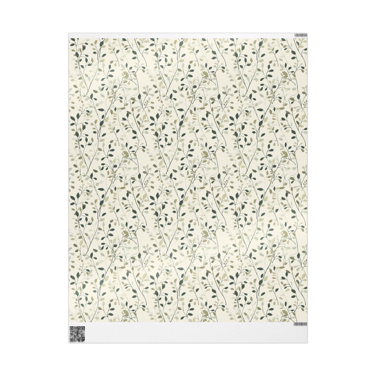 Spring Botanical Wrapping Paper — Botanical Pattern