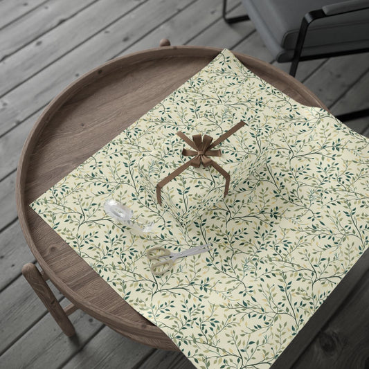 Spring Botanical Wrapping Paper — Botanical Pattern