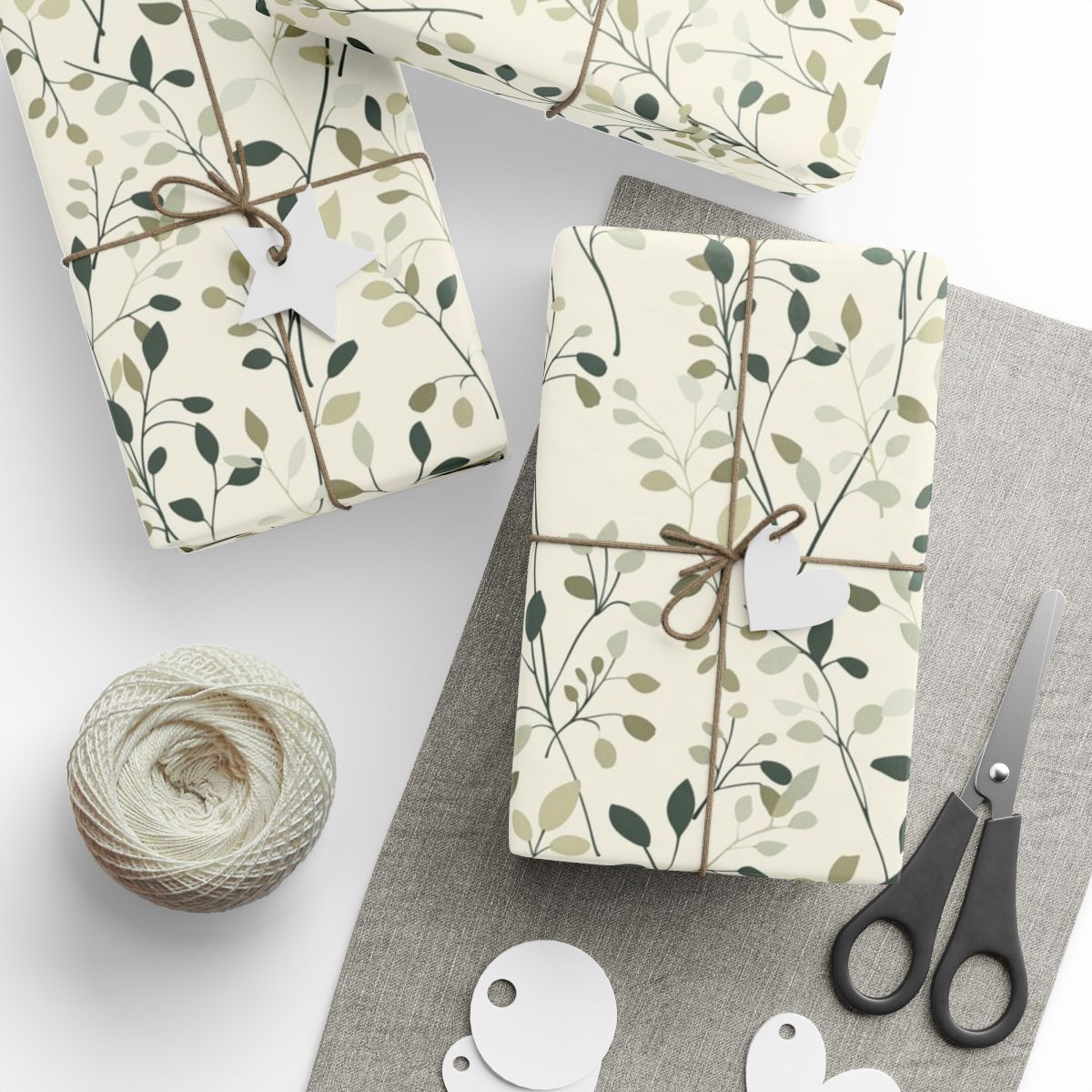 Spring Botanical Wrapping Paper — Botanical Pattern