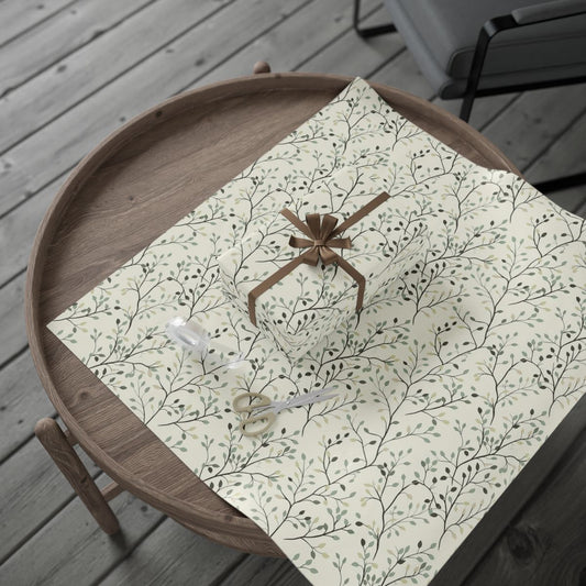 Spring Botanical Wrapping Paper — Botanical Pattern
