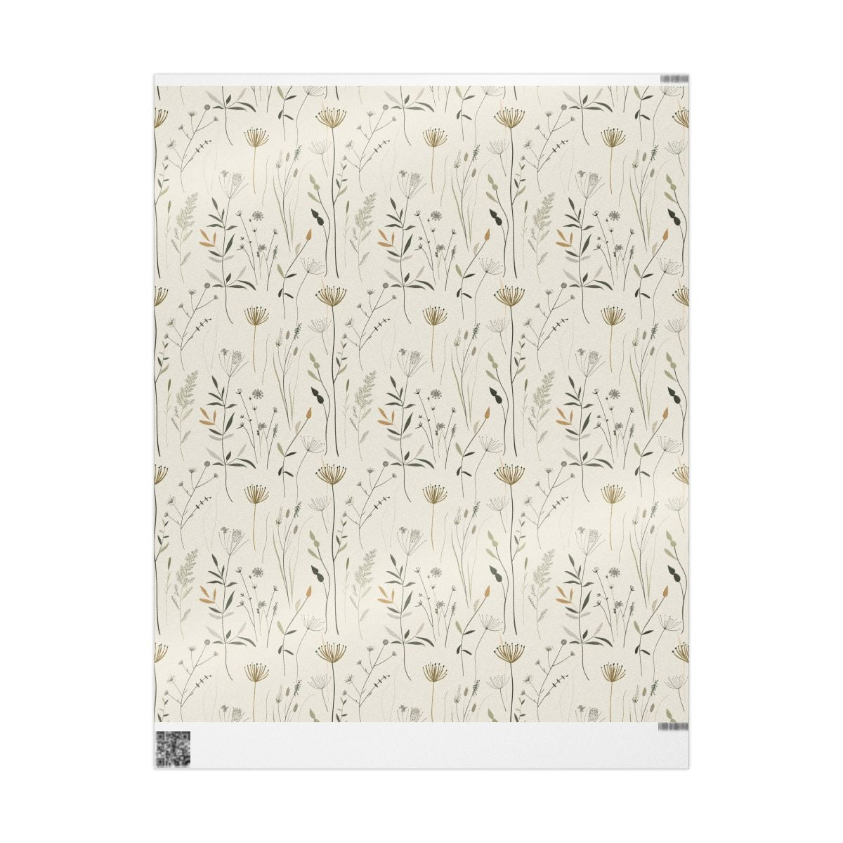 Spring Botanical Wrapping Paper — Botanical Pattern