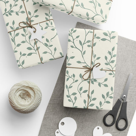 Spring Botanical Wrapping Paper — Botanical Pattern