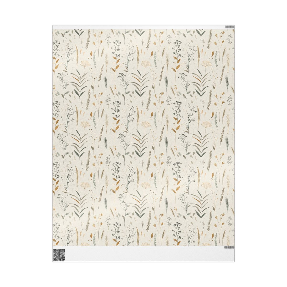 Spring Botanical Wrapping Paper — Botanical Pattern