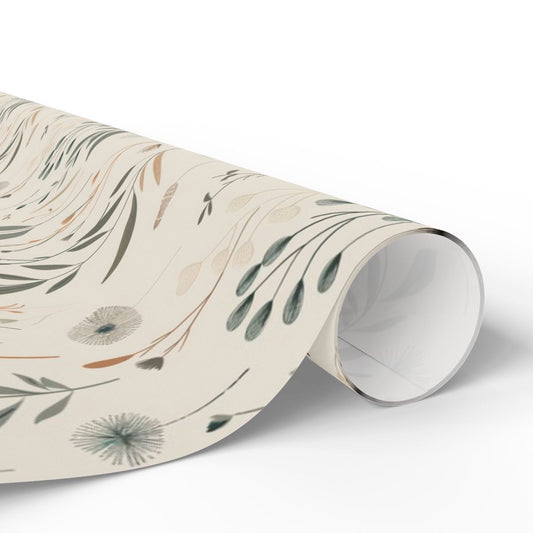 Spring Botanical Wrapping Paper — Botanical Pattern