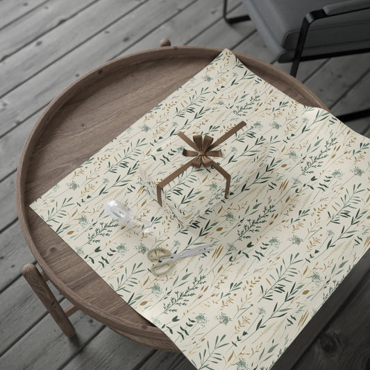 Spring Botanical Wrapping Paper — Botanical Pattern