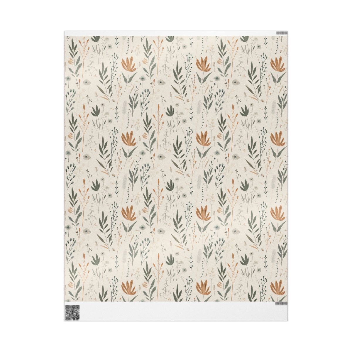 Spring Botanical Wrapping Paper — Botanical Pattern