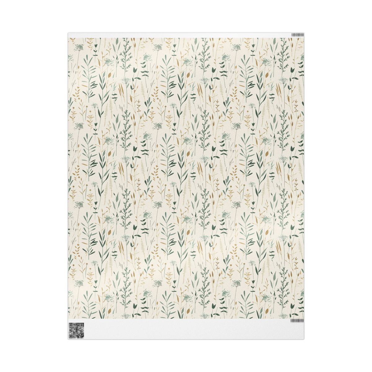 Spring Botanical Wrapping Paper — Botanical Pattern