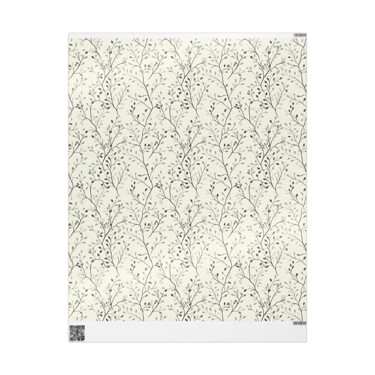 Spring Botanical Wrapping Paper — Botanical Pattern