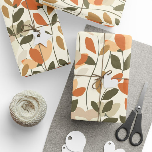 Spring Floral Wrapping Paper — Floral Pattern