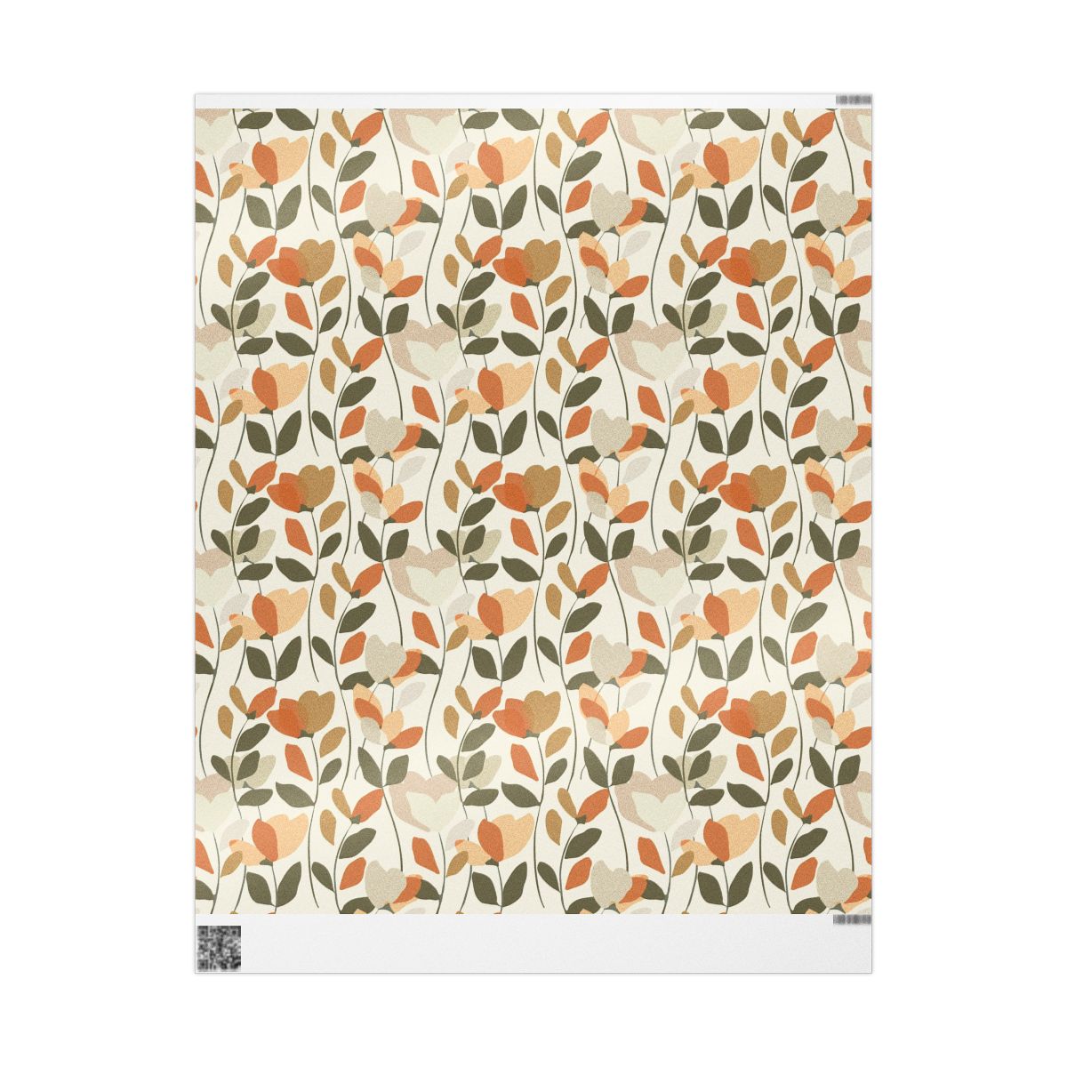 Spring Floral Wrapping Paper — Floral Pattern