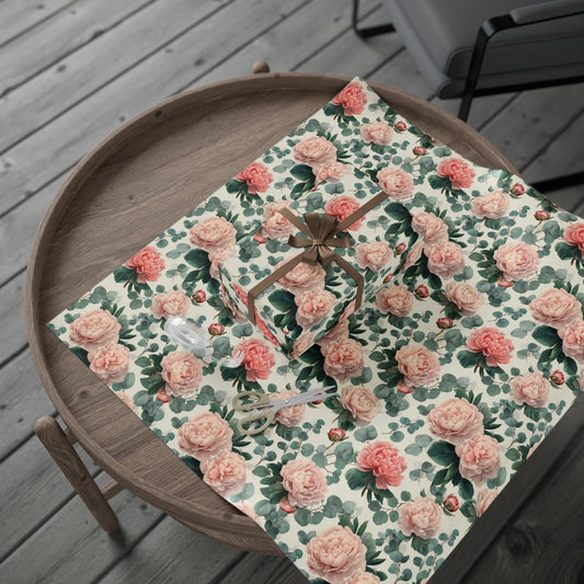 Spring Floral Wrapping Paper — Floral Pattern