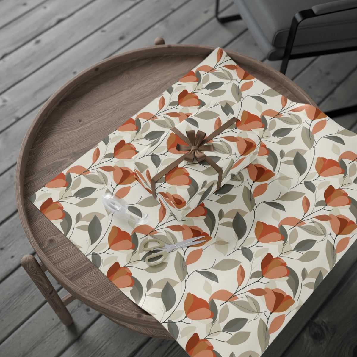 Spring Floral Wrapping Paper — Floral Pattern