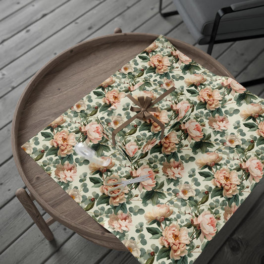 Spring Floral Wrapping Paper — Floral Pattern