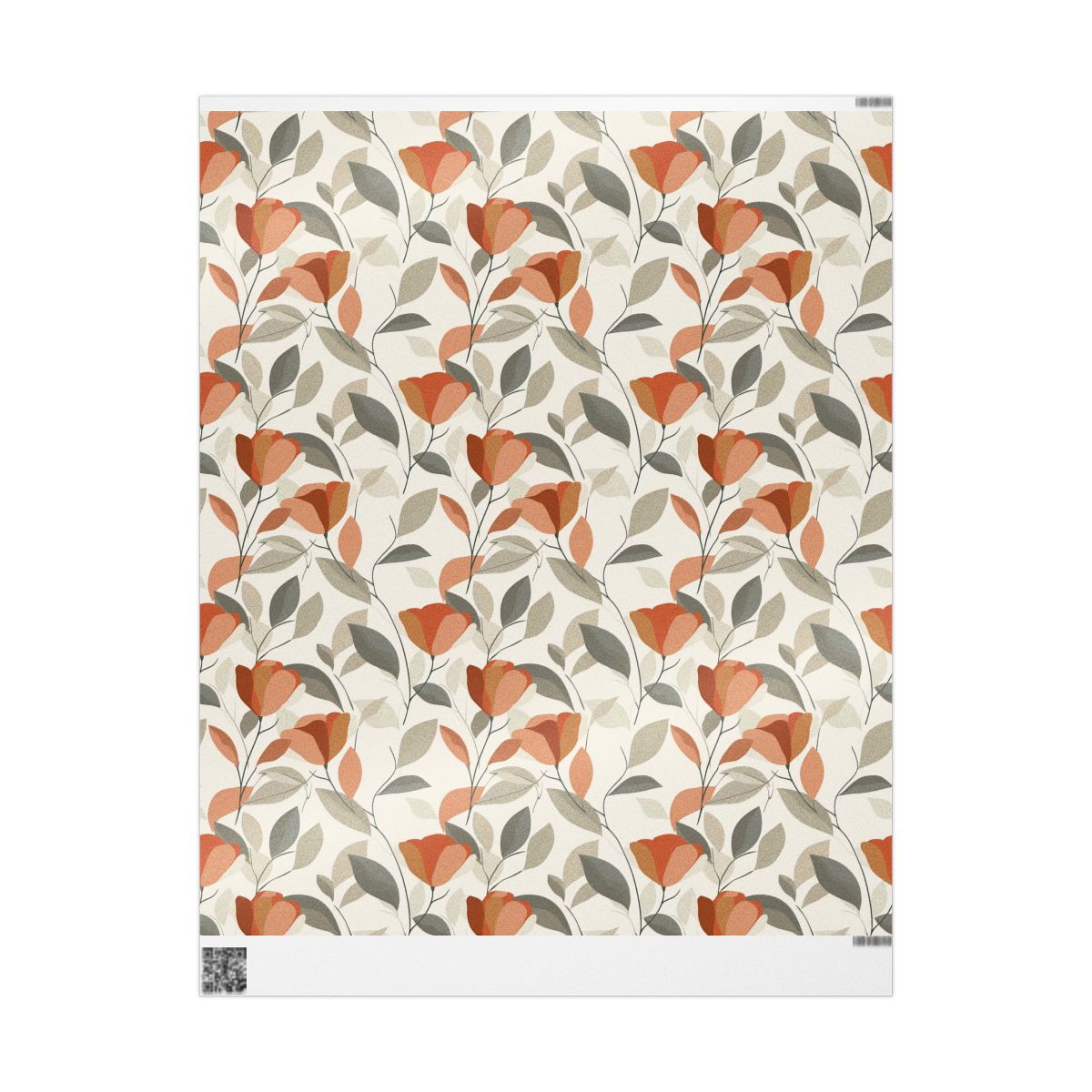 Spring Floral Wrapping Paper — Floral Pattern