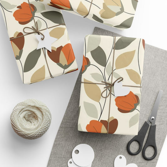 Spring Floral Wrapping Paper — Floral Pattern