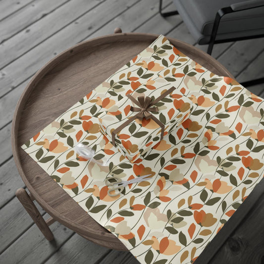 Spring Floral Wrapping Paper — Floral Pattern