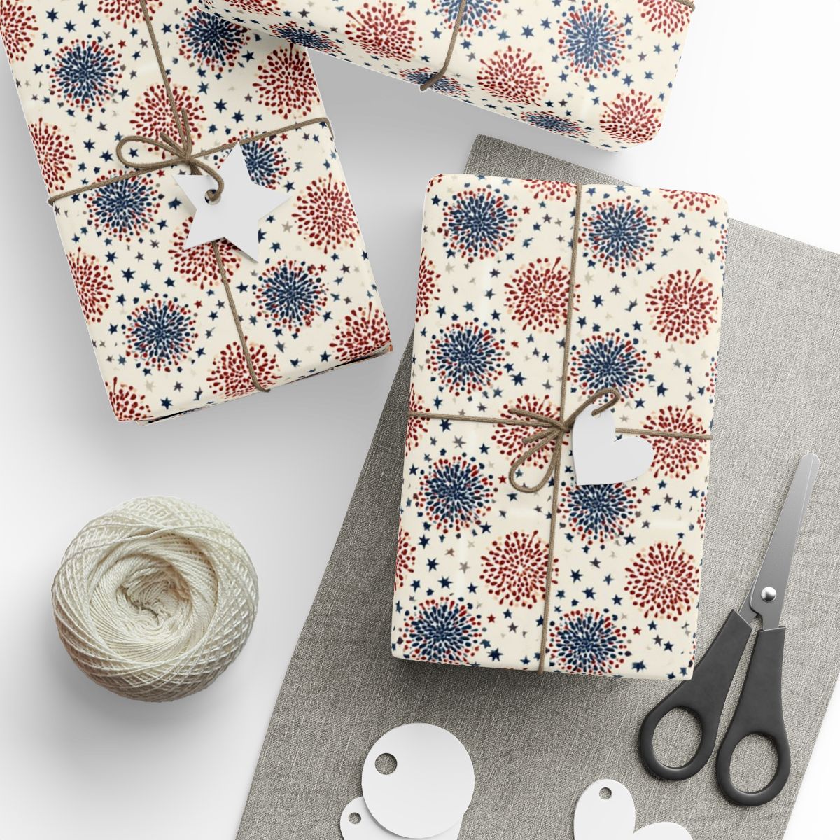 Starburst Fourth Wrapping Paper No. 2