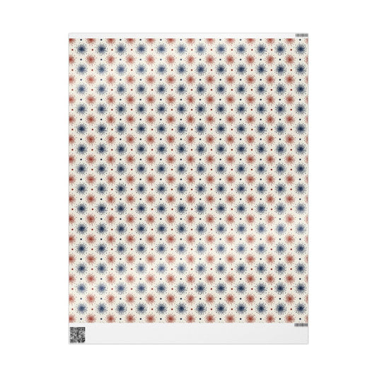 Starburst Fourth Wrapping Paper No. 3