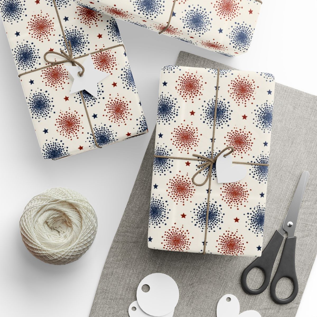 Starburst Fourth Wrapping Paper No. 3