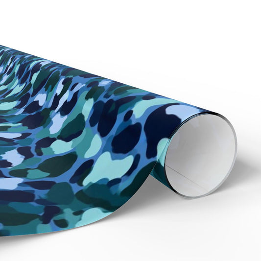 Stylized Camo Blotch Wrapping Paper