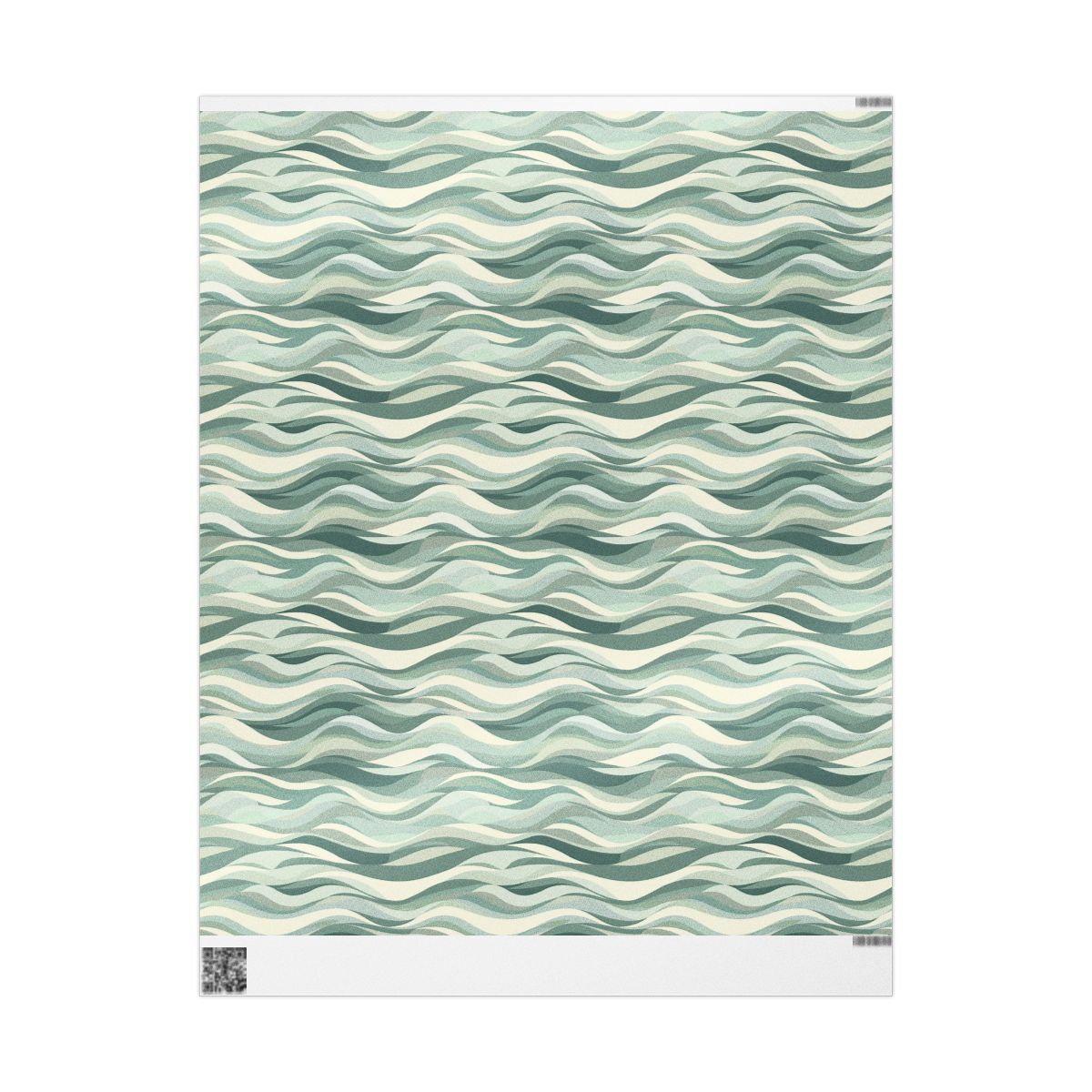 Summer Organic Wrapping Paper — Organic Pattern