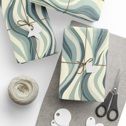 Summer Organic Wrapping Paper — Organic Pattern