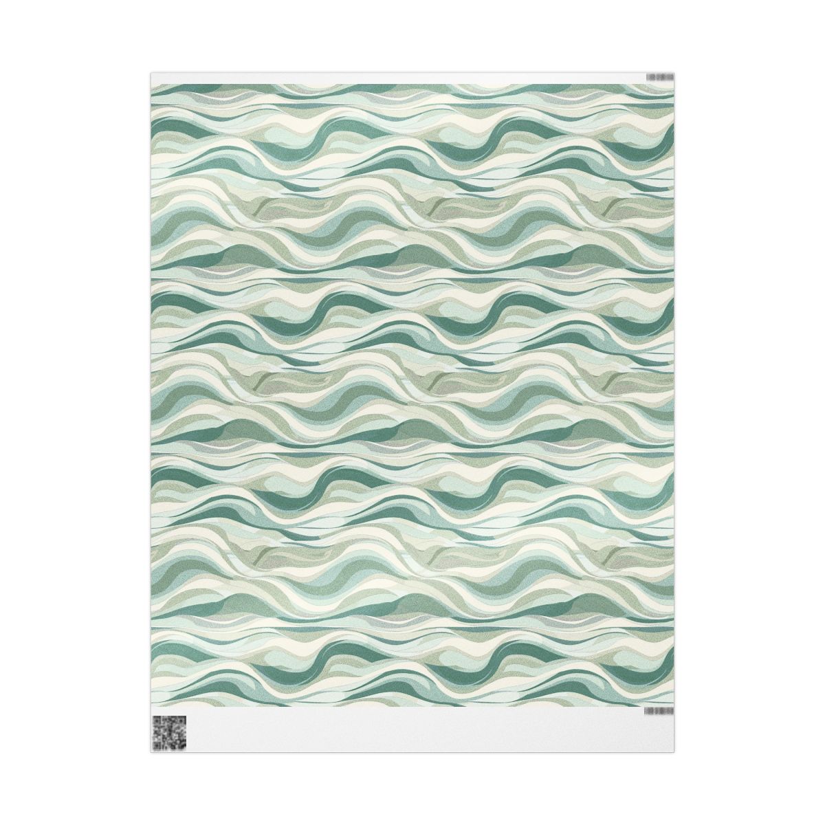 Summer Organic Wrapping Paper — Organic Pattern