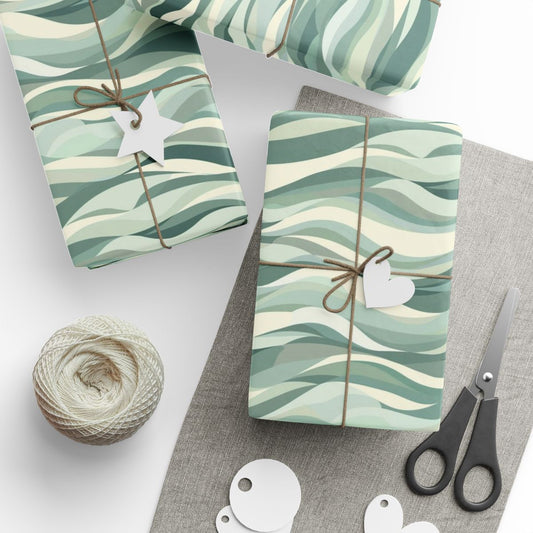 Summer Organic Wrapping Paper — Organic Pattern