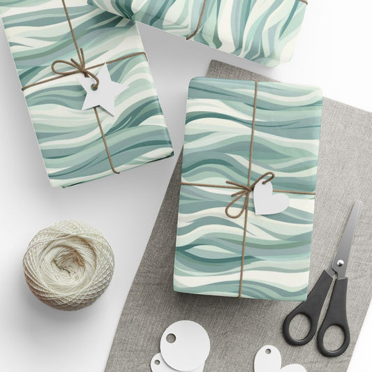 Summer Organic Wrapping Paper — Organic Pattern