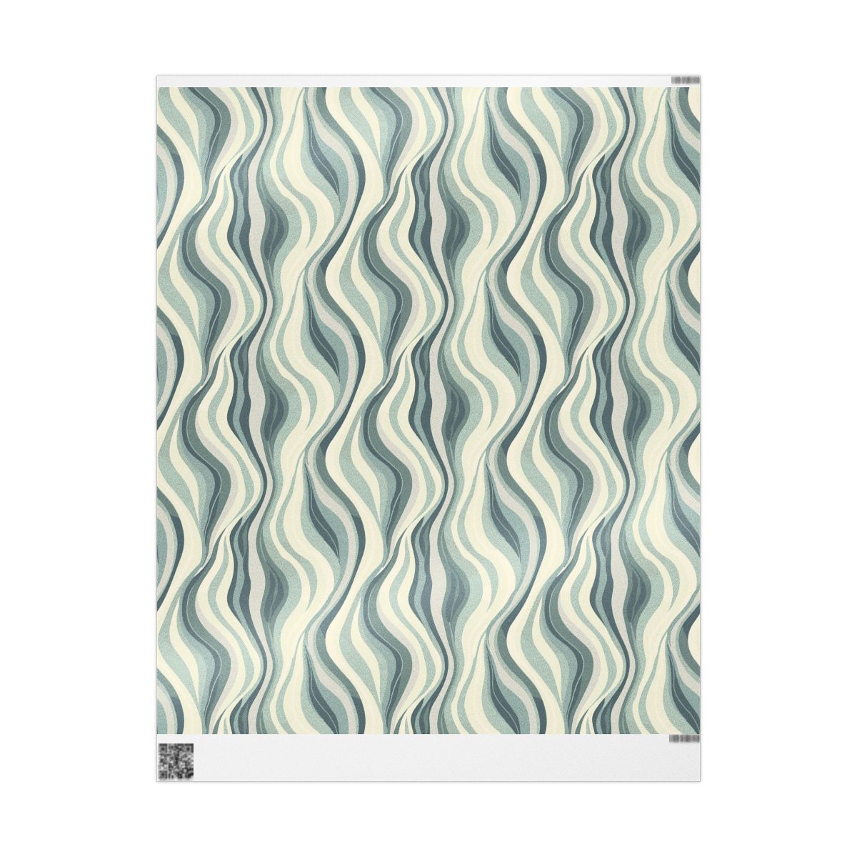 Summer Organic Wrapping Paper — Organic Pattern