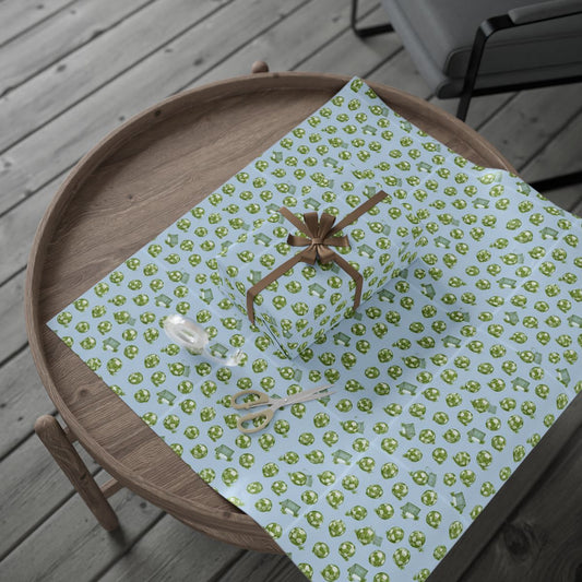 Summer Sports Wrapping Paper — Beach & Surf Pattern (Design 6)