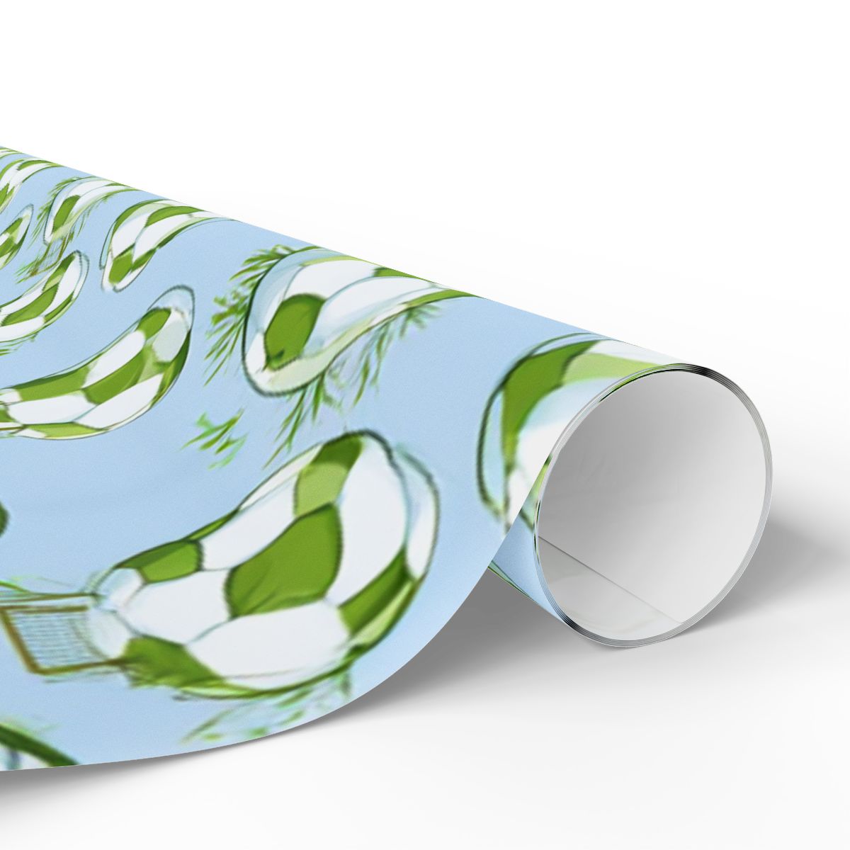 Summer Sports Wrapping Paper — Soccer Pattern (Design 5)