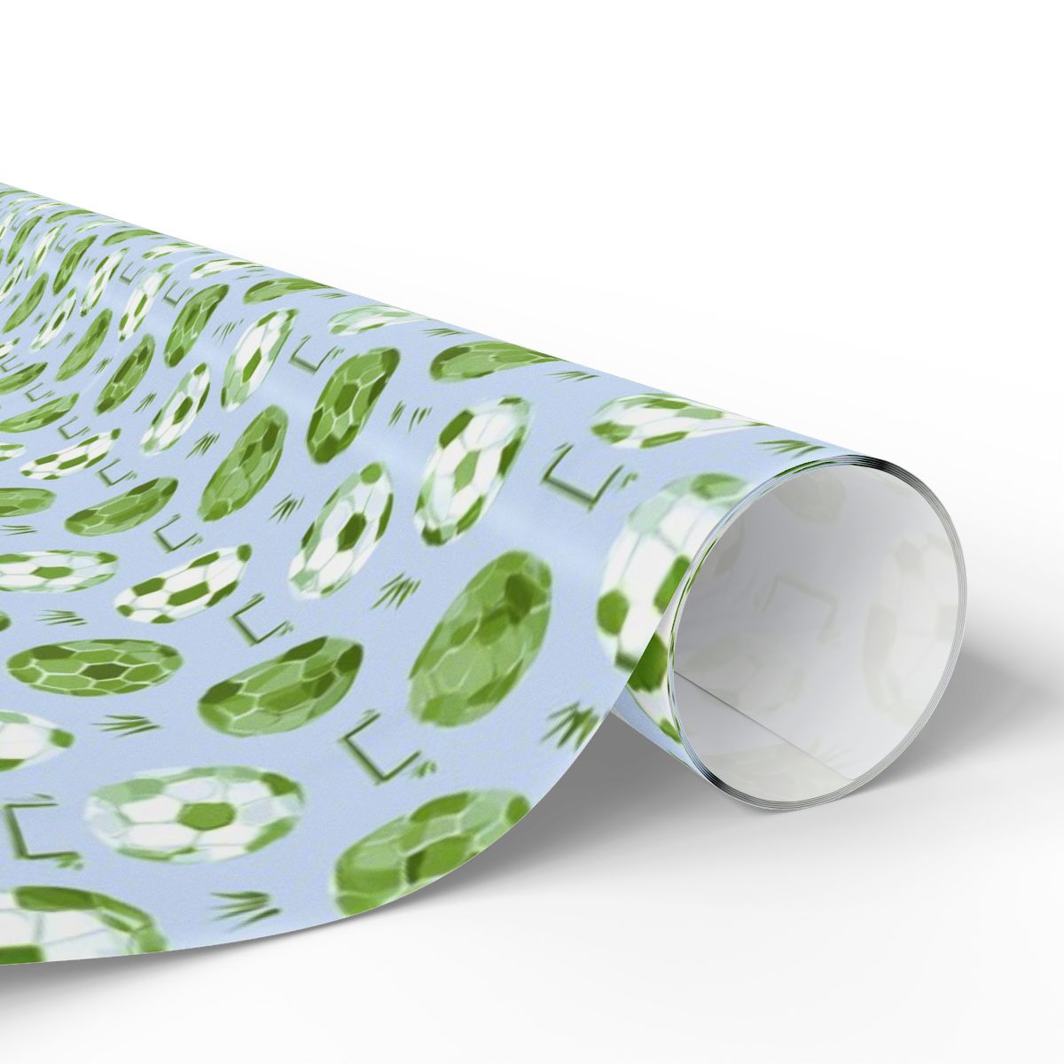 Summer Sports Wrapping Paper — Soccer Pattern (Design 8)