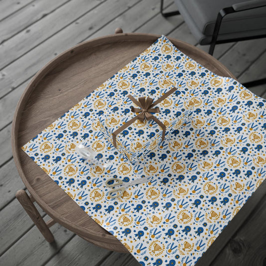 Summer Sports Wrapping Paper — Swim & Pool Pattern (Design 16)